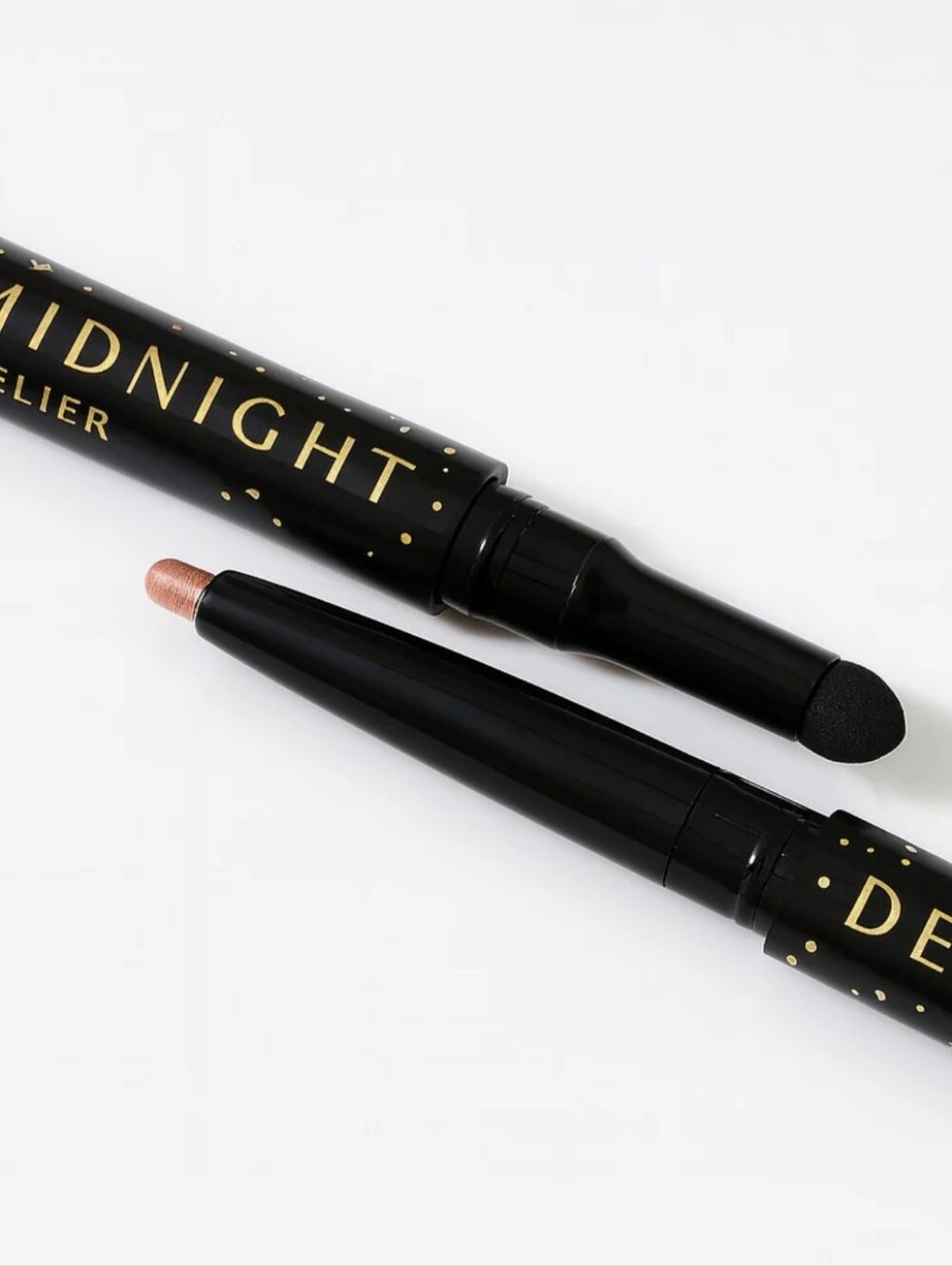 Dear Midnight Dual-Ended Eyeshadow Stick+Blender: Peach Bellini, Sealed, New Cau